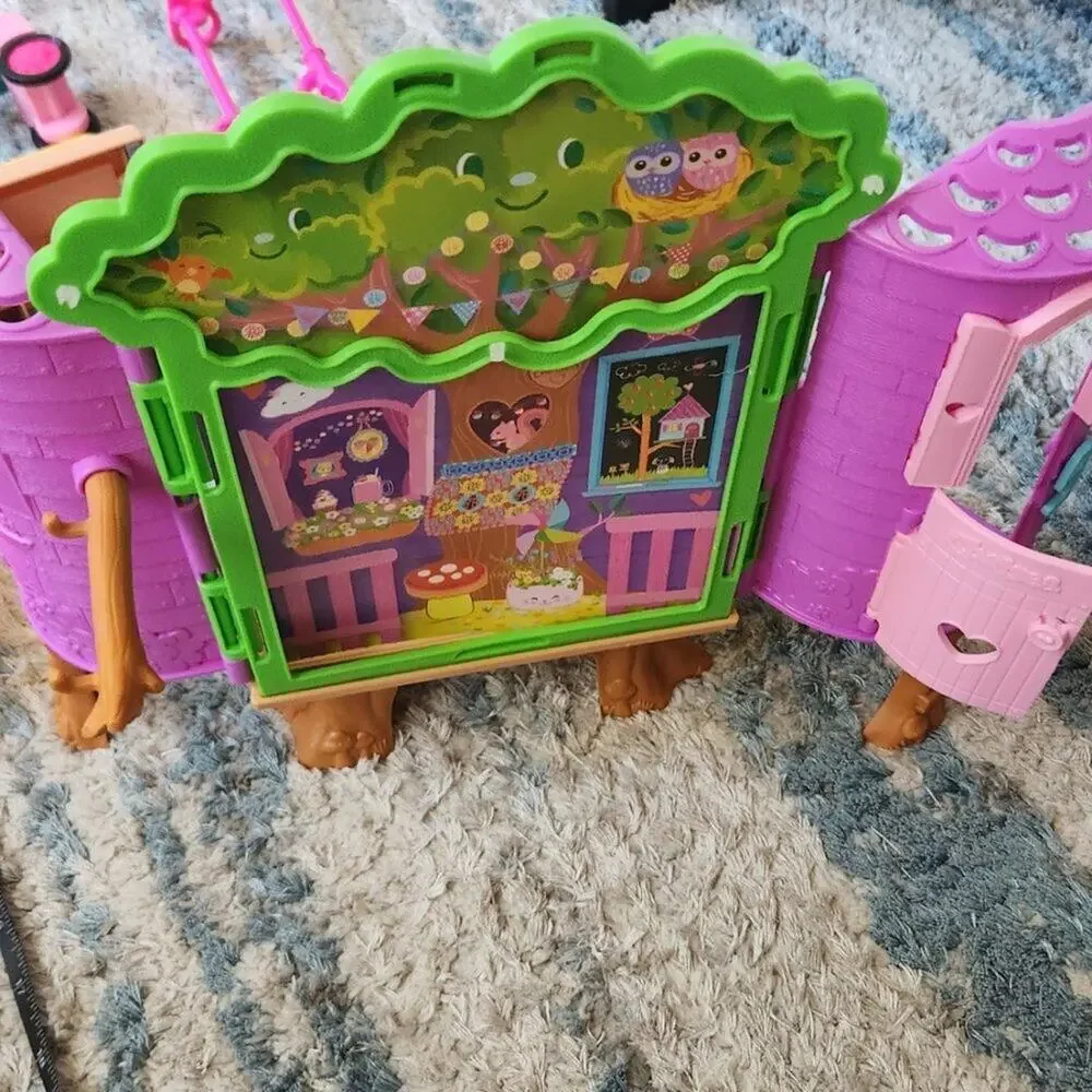 Barbie Brand 7 Piece Play Structures Lot GUC